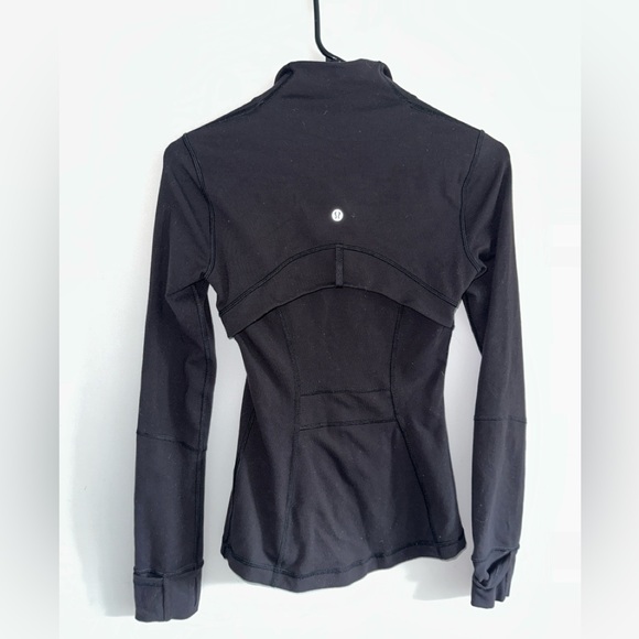 Lululemon Define Jacket Full Zip size 2 Black Women's Workout Coat - Picture 1 of 5